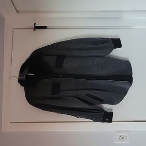 Free People Ruby Jacket, Sz Xs, Dark Gray/Black